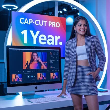 CAPCUT Pro Subscription 1 Year [ 1 Year VPN Free]