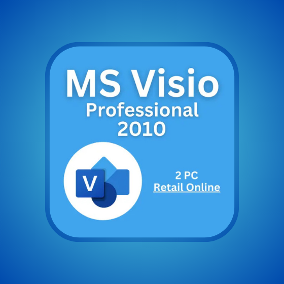 Visio 2010 Professional 2PC [Retail Online]